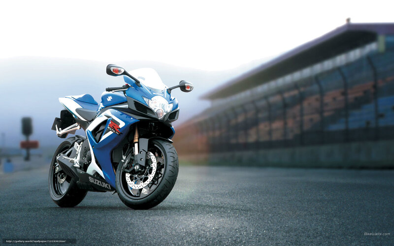 Blue Sport Motorcycle — Dramatic, Photograph, Racetrack
