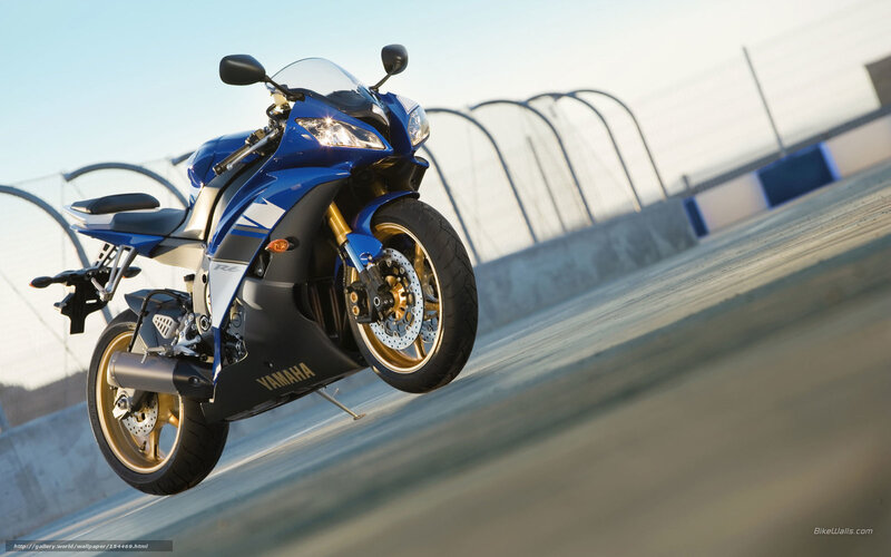 Blue Sport Motorcycle — Dynamic, Afternoon, Photograph