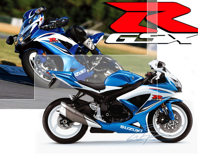 Blue Sport Motorcycle — Dynamic