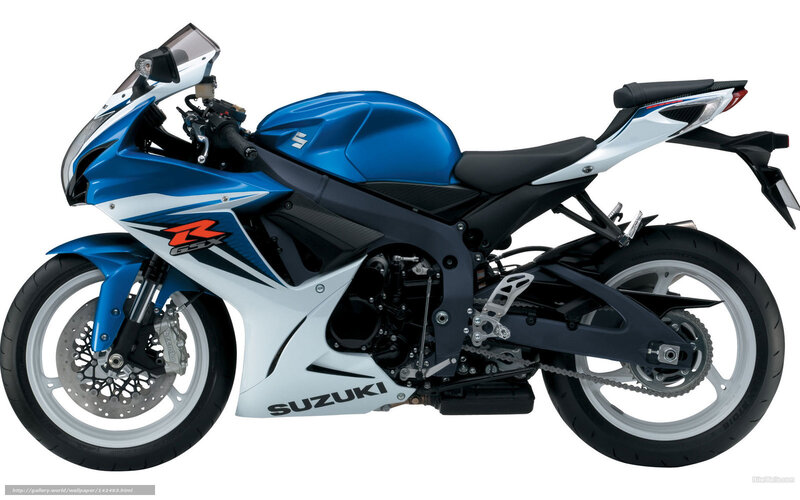 Blue Sport Motorcycle — Neutral, Photograph, Seat, Engine