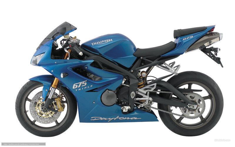 Blue Sport Motorcycle — Neutral, Photograph, Seat, Exhaust, Front Wheel