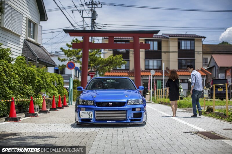 Blue Sports Car — Calm, Afternoon, Photograph, People