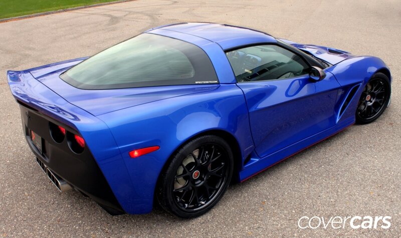 Blue Sports Car — Calm, Afternoon, Photograph