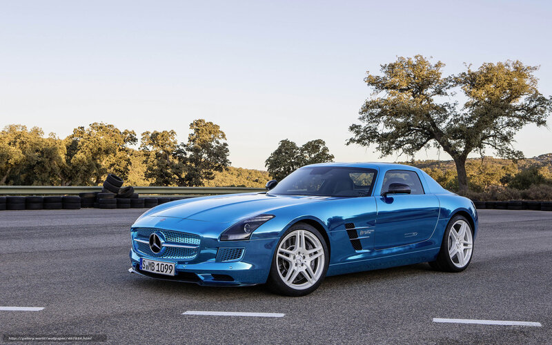 Blue Sports Car — Calm, Afternoon, Photograph, Trees, Tires