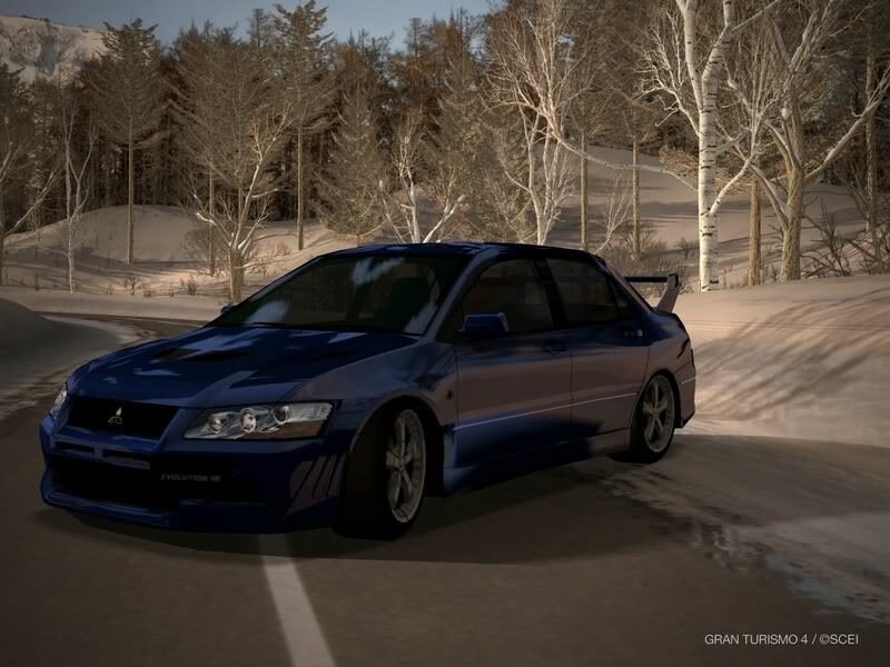 Blue Sports Car — Cold