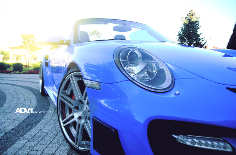 Blue Sports Car — Dramatic, Afternoon, Photograph, Car Wheel, Headlight