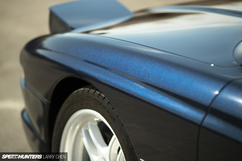 Blue Sports Car — Dramatic, Afternoon, Photograph, Wheel, Tire