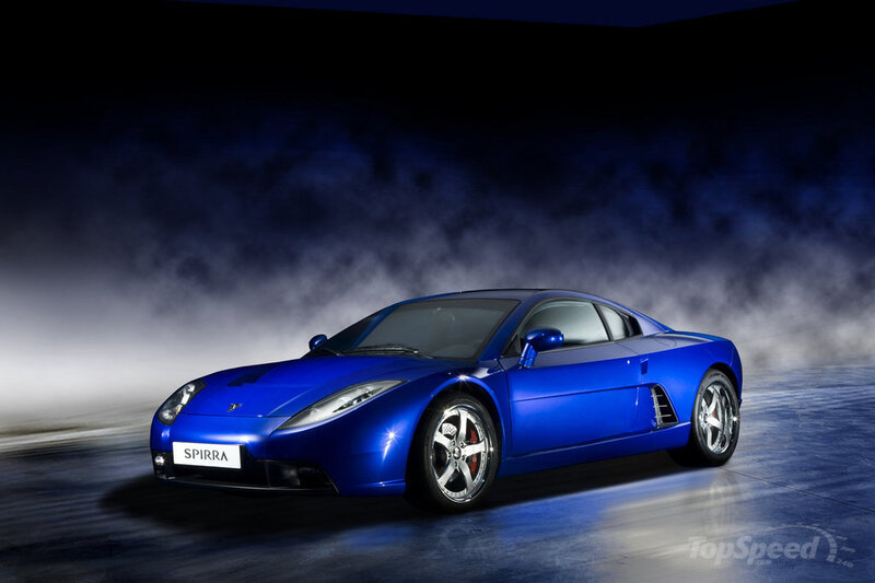 Blue Sports Car — Dramatic, Night, Photograph, Smoke