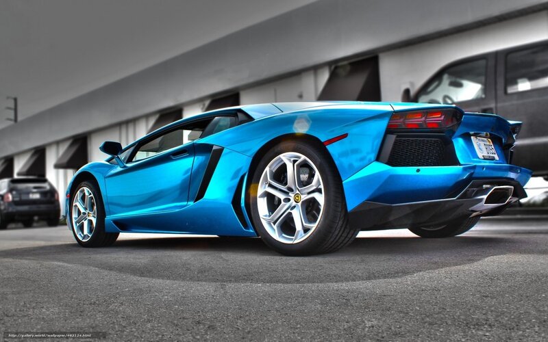 Blue Sports Car — Dramatic, Photograph, Building, Asphalt