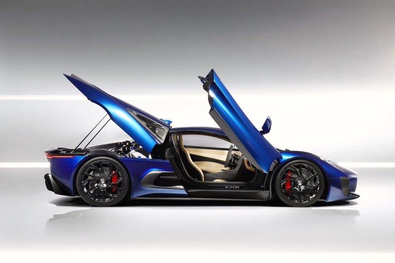 Blue Sports Car — Dramatic, Photograph, Doors