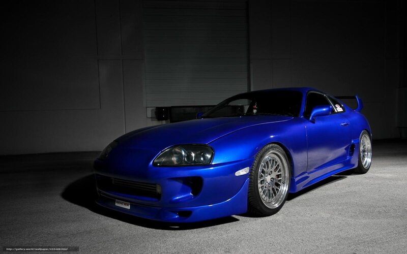 Blue Sports Car — Dramatic, Photograph, Garage, Wheel