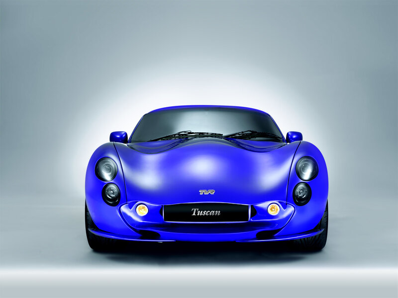 Blue Sports Car — Dramatic, Photograph, Headlights, Windshield, Black
