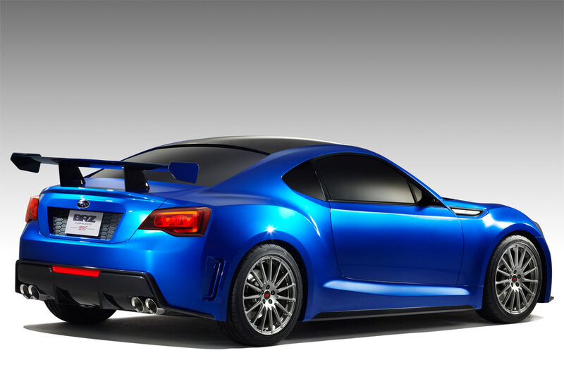 Blue Sports Car — Dramatic, Photograph, Rear Spoiler