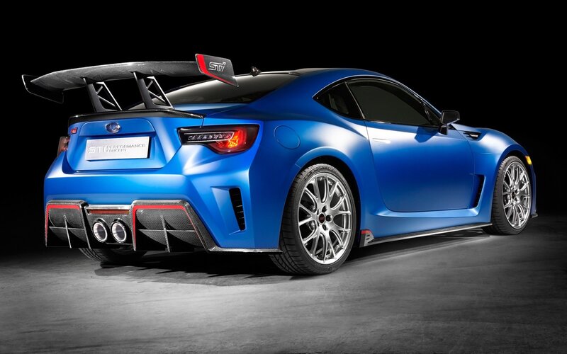 Blue Sports Car — Dramatic, Photograph, Rear Wing