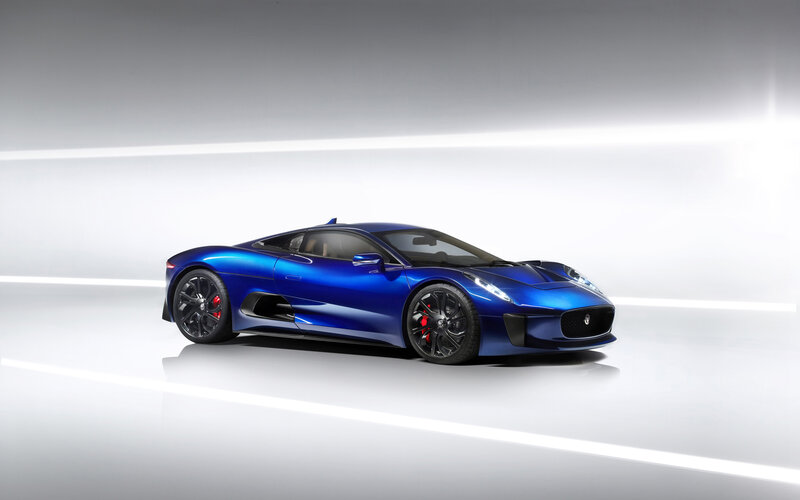 Blue Sports Car — Dramatic, Photograph, Studio, Lighting
