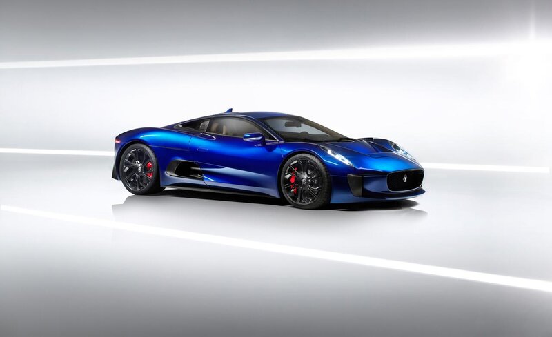Blue Sports Car — Dramatic, Photograph, Studio