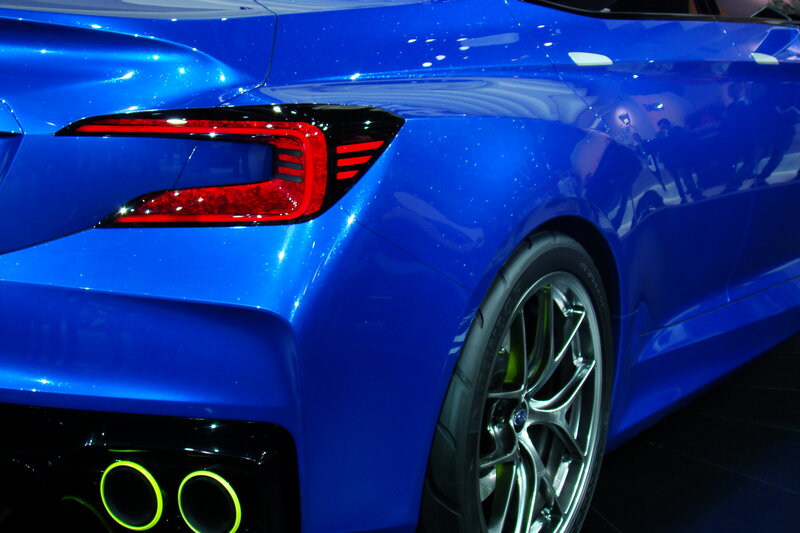 Blue Sports Car — Dramatic, Photograph, Taillight