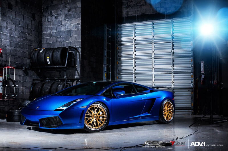 Blue Sports Car — Dramatic, Photograph, Tires