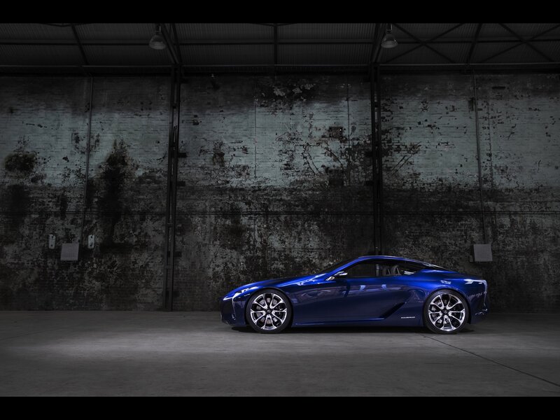 Blue Sports Car — Dramatic, Photograph, Wall, Light