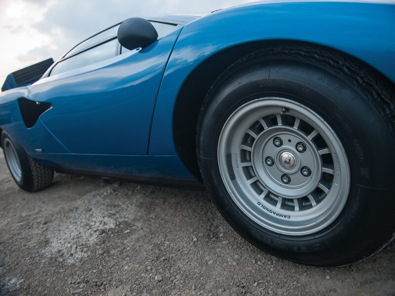 Blue Sports Car — Dramatic, Sunset, Photograph, Wheel