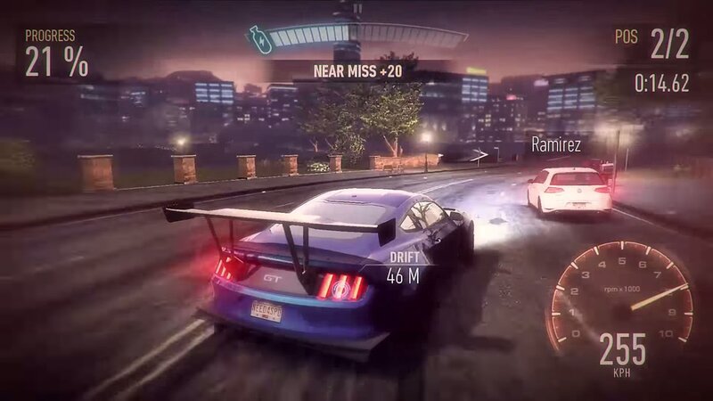 Blue Sports Car Drifting — Purple