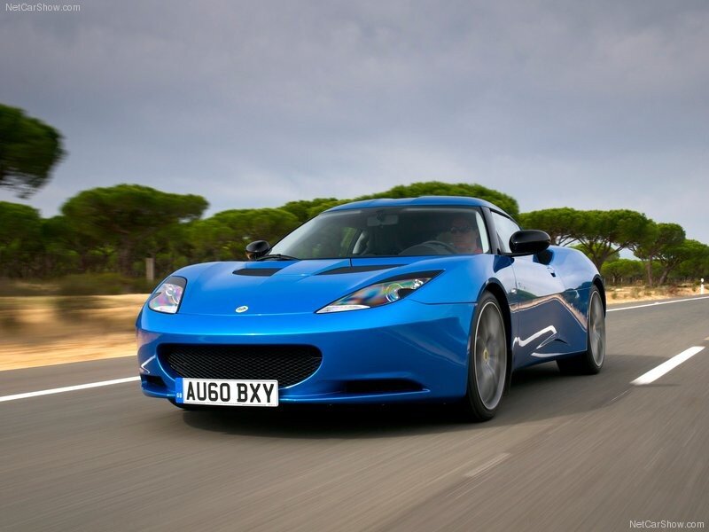 Blue Sports Car — Dynamic, Afternoon, Photograph, Driver, Road, Trees, Gray