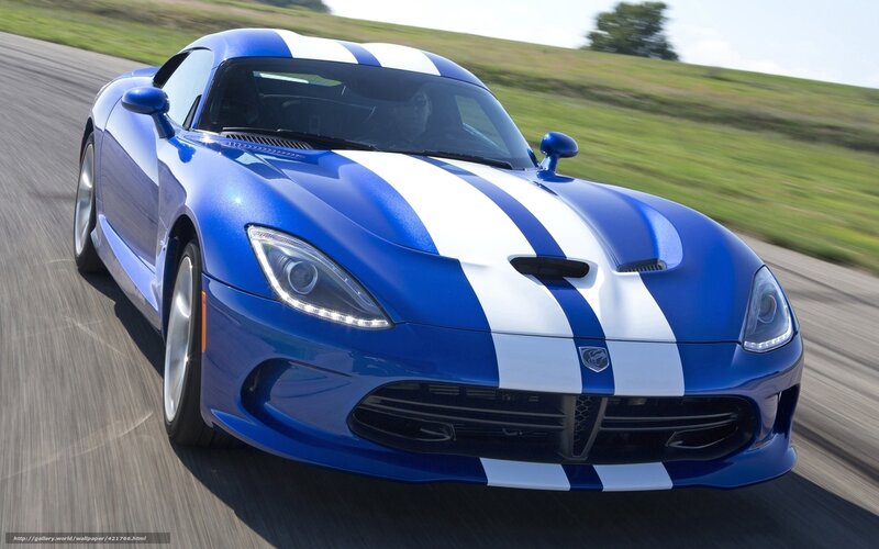Blue Sports Car — Dynamic, Afternoon, Photograph, Stripes, Road