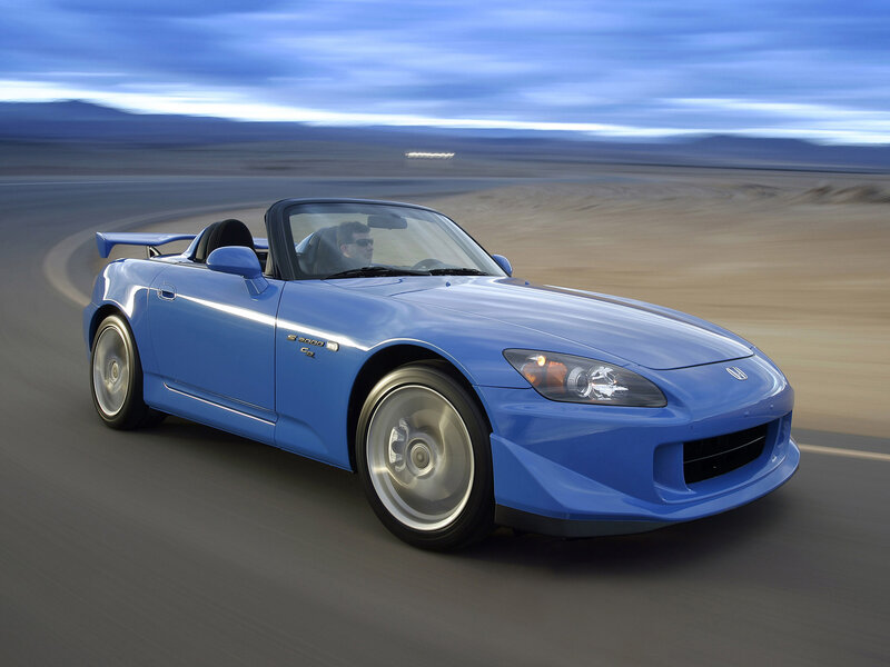Blue Sports Car — Dynamic, Sunset, Photograph, Driver, Road