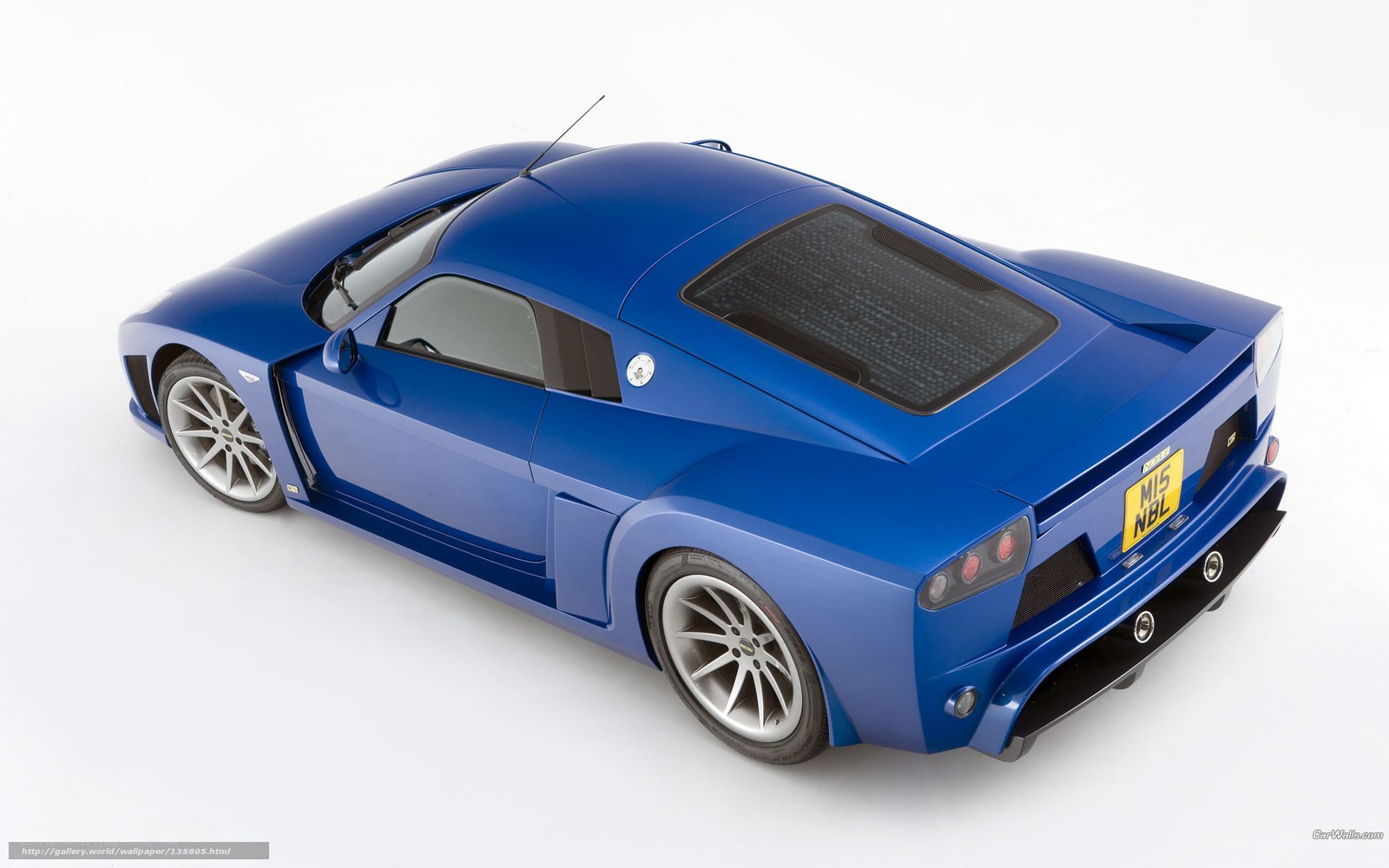 blue sports car model