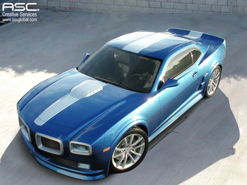 Blue Sports Car — Neutral, Afternoon, 3d Render