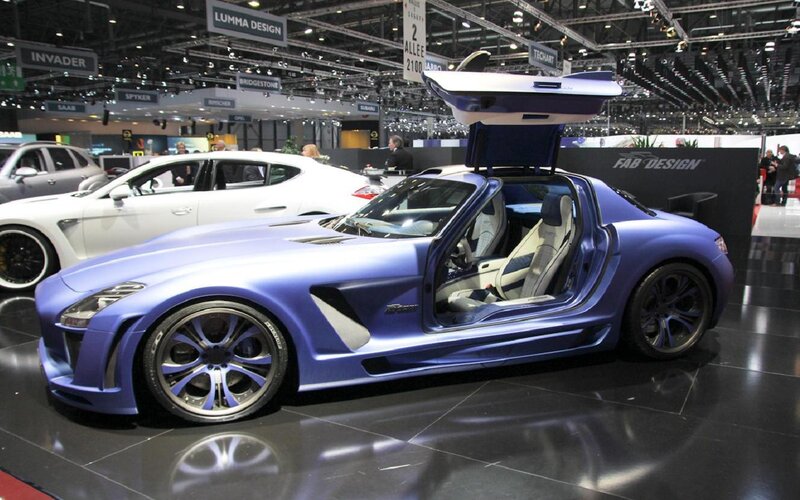 Blue Sports Car — Neutral, Photograph, Car Show