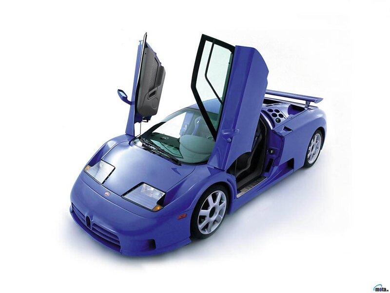 Blue Sports Car — Neutral, Photograph, Doors, Wheels