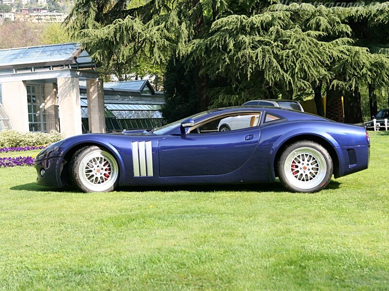 blue sports car on lawn