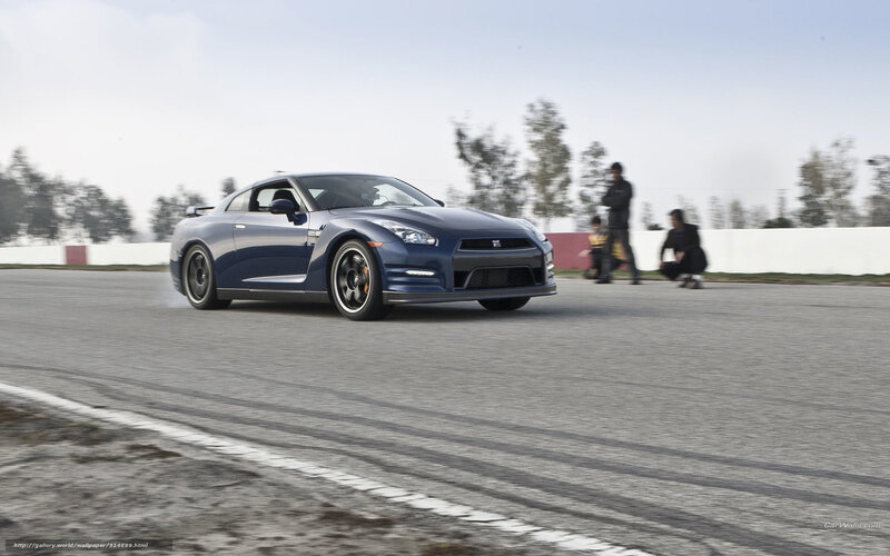 Blue Sports Car on Track — Dynamic, Afternoon, Photograph, People
