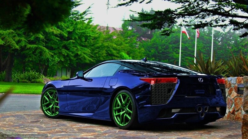Blue Sports Car — Serene, Afternoon, Photograph, Green Wheels