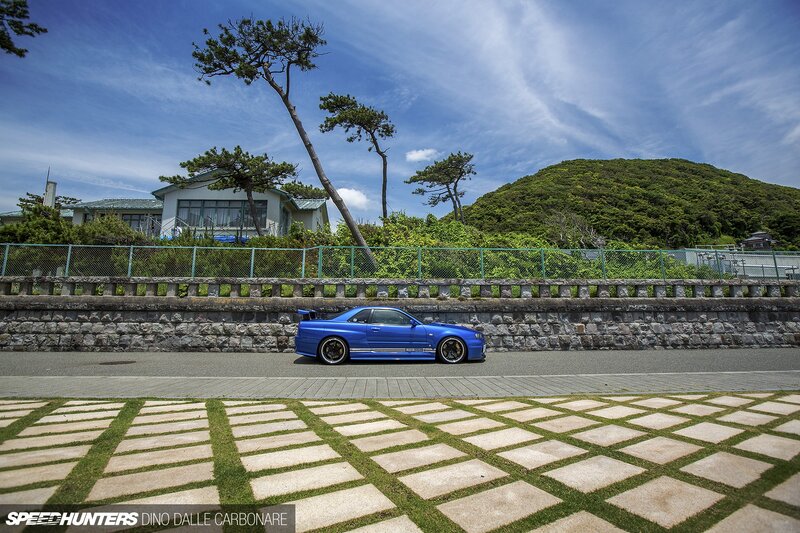 Blue Sports Car — Serene, Afternoon, Photograph, House, Tree