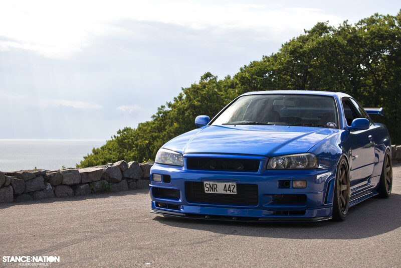 Blue Sports Car — Serene, Afternoon, Photograph
