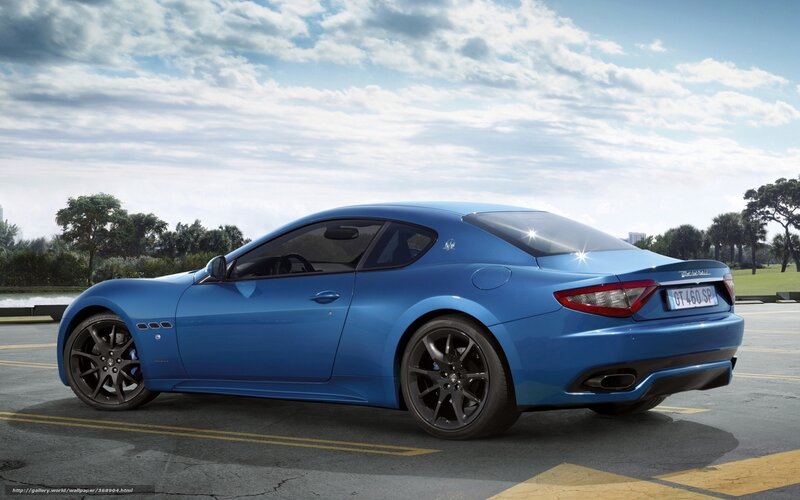 Blue Sports Car — Serene, Afternoon, Photograph, Trees, Sky