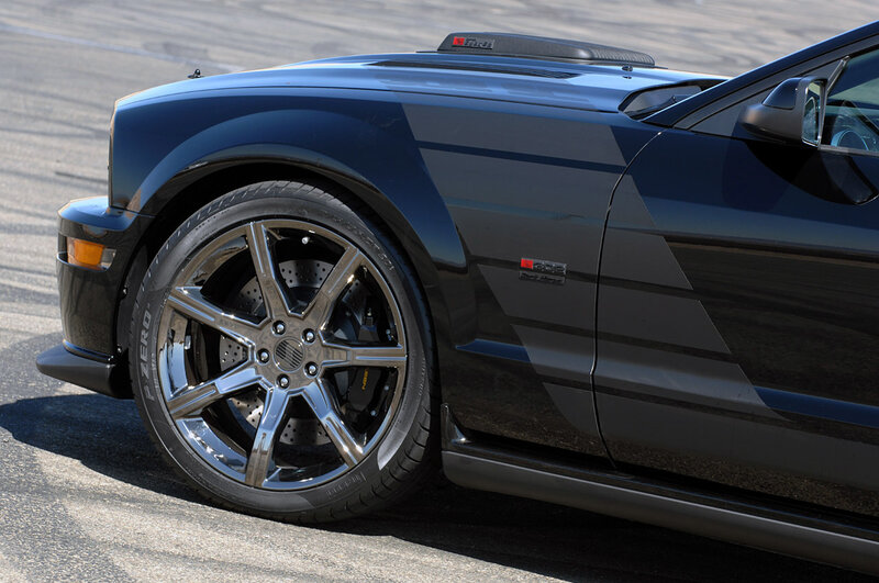 blue sports car side view