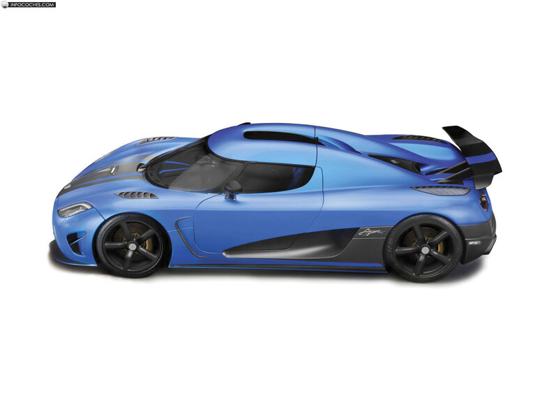 Blue Sports Car — Sleek