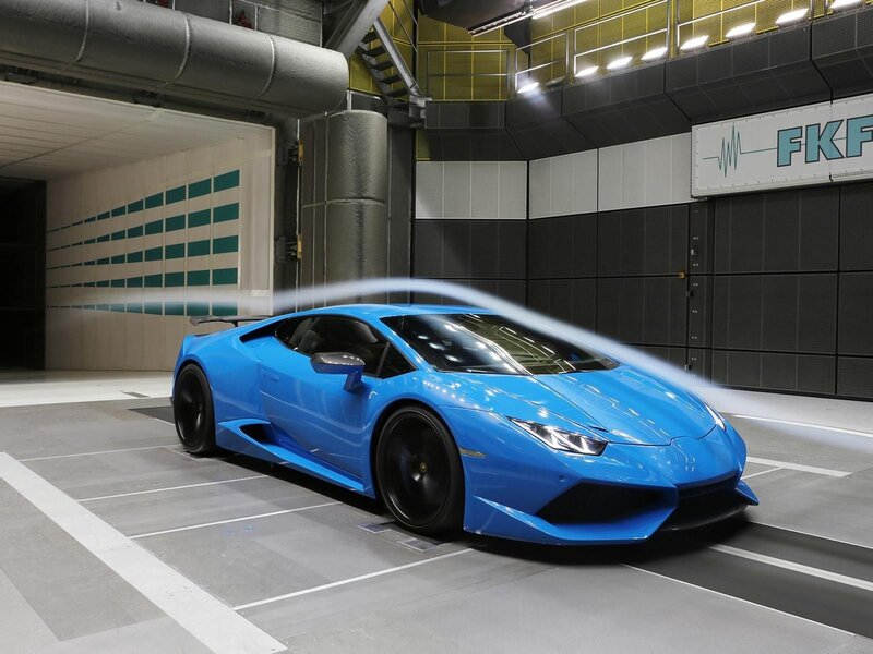 Blue Sports Car — Technical
