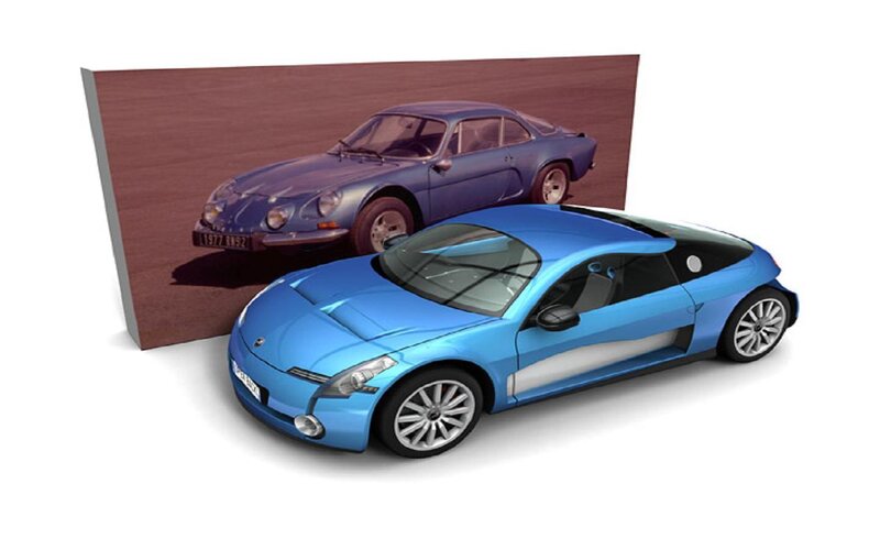 Blue Sports Cars