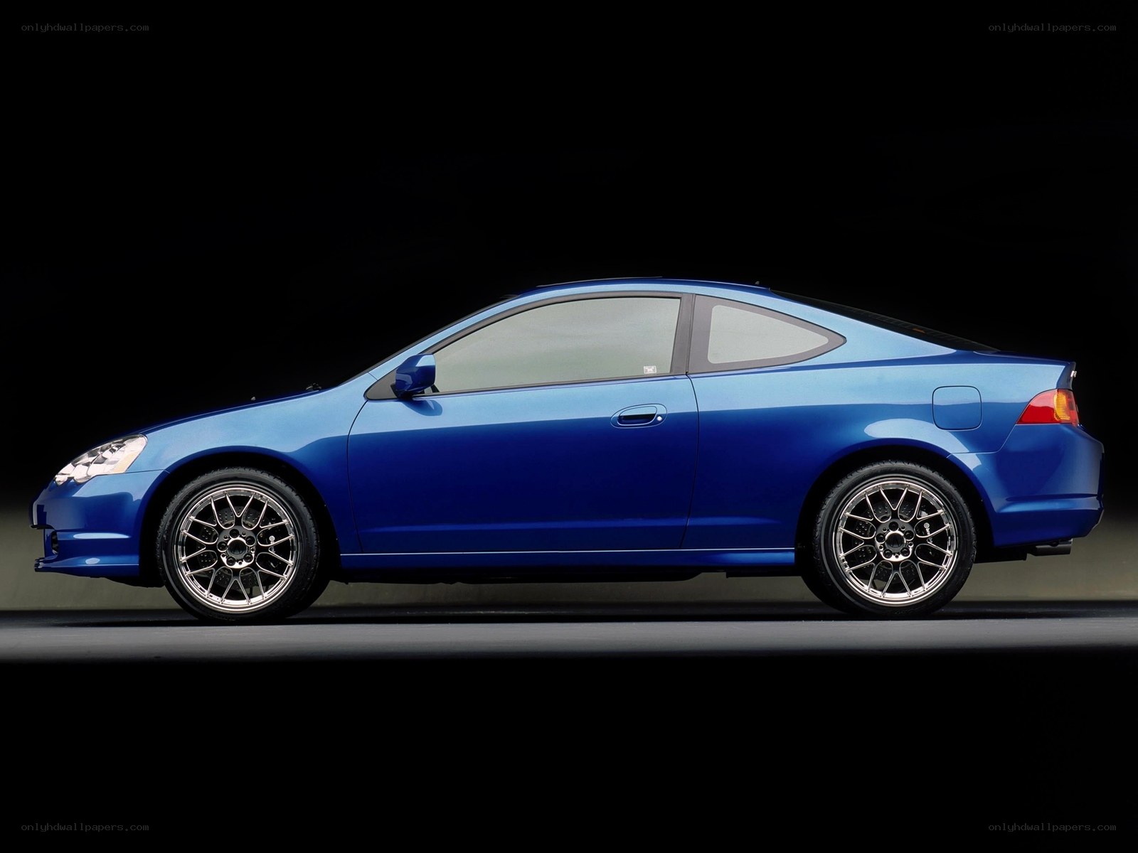 blue sports coupe car