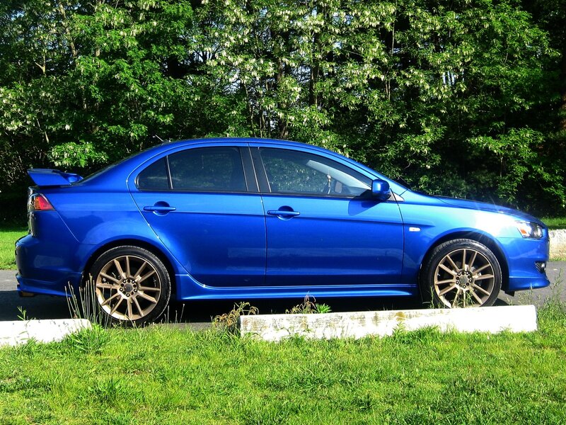 Blue Sports Sedan — Calm