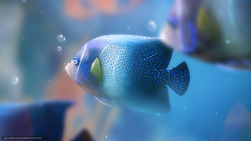 Blue Spotted Fish — Serene