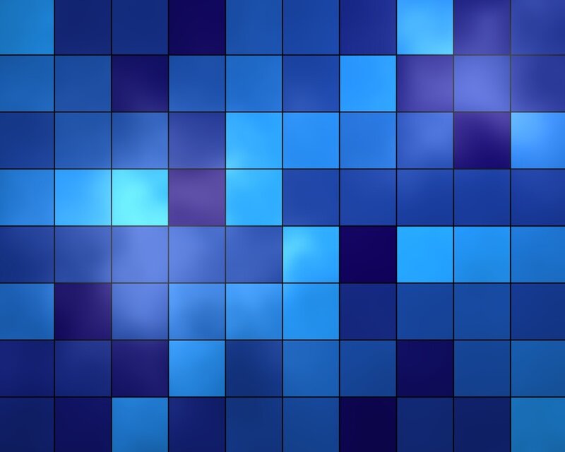 Blue Square Grid — Calm