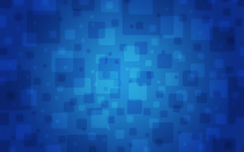 Blue Square Pattern — Calm, Abstract