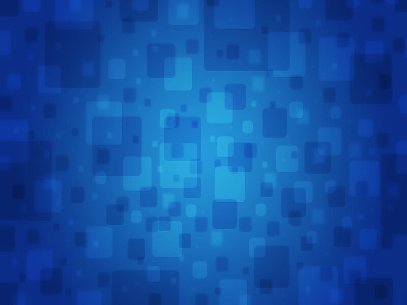 Blue Square Pattern — Calm