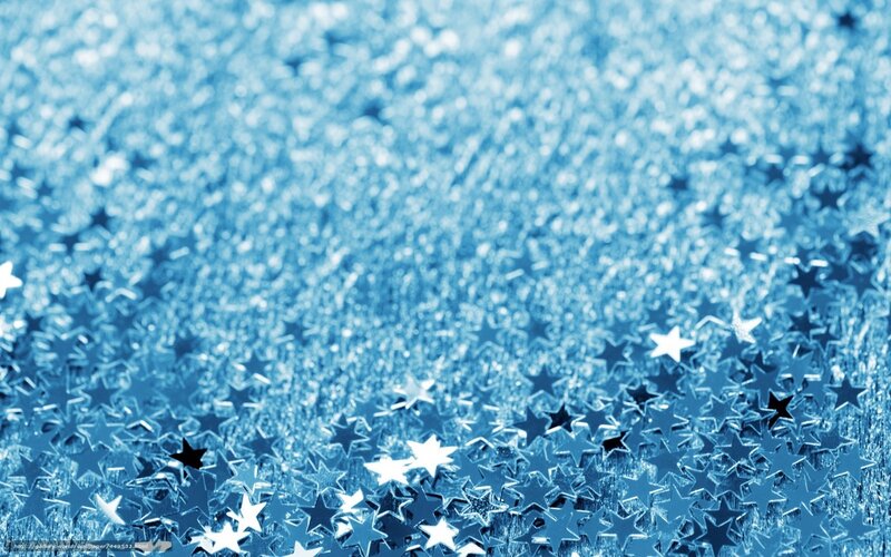 Blue Star Confetti
