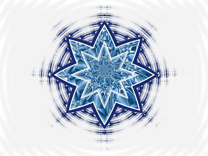 blue star fractal design